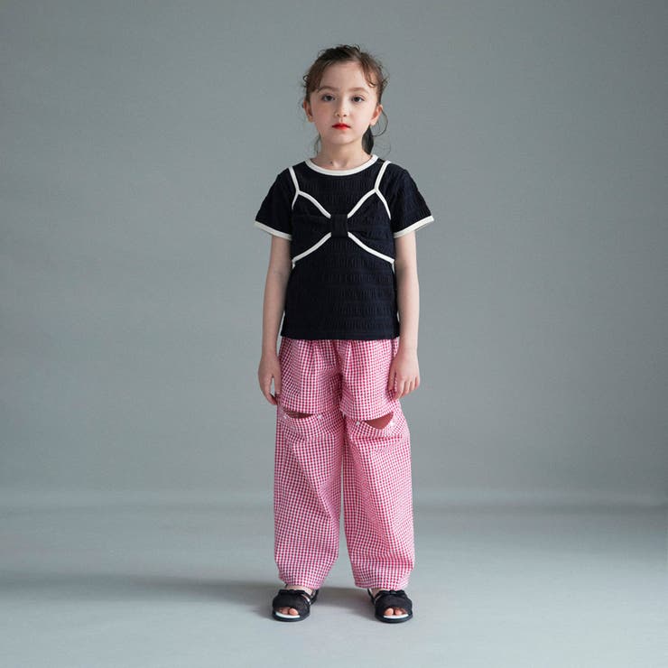 【WEB限定】リボンビスチェトップスセット | ブランシェス | 詳細画像14 