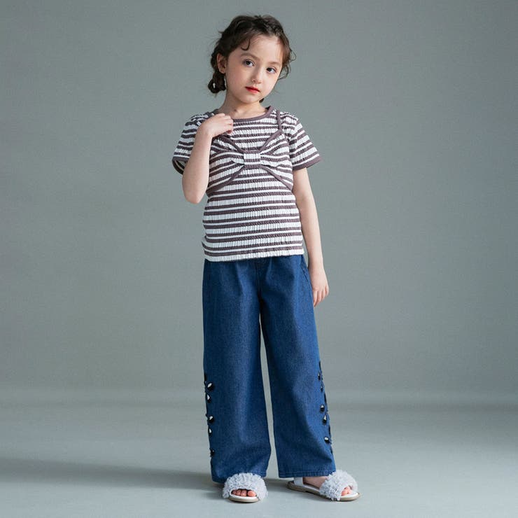 【WEB限定】リボンビスチェトップスセット | ブランシェス | 詳細画像3 