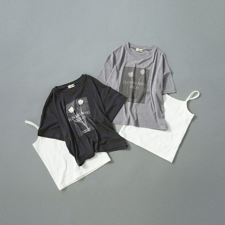 【WEB限定】シアー半袖Tシャツトップスセット | ブランシェス | 詳細画像25 