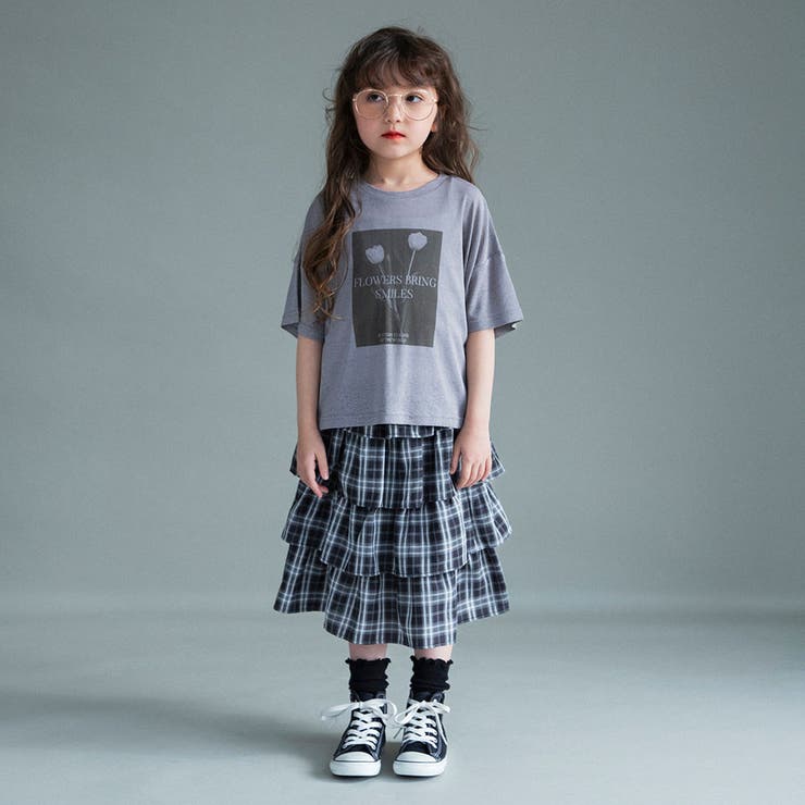 【WEB限定】シアー半袖Tシャツトップスセット | ブランシェス | 詳細画像3 