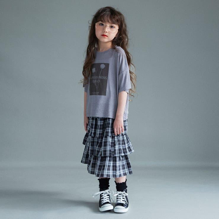 【WEB限定】シアー半袖Tシャツトップスセット | ブランシェス | 詳細画像5 