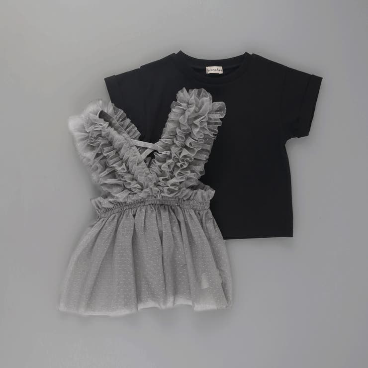 【WEB限定】チュールチュニックトップスセット | ブランシェス | 詳細画像13 