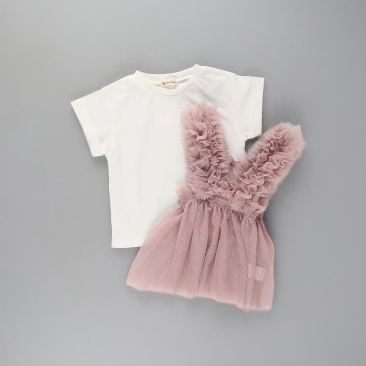 【WEB限定】チュールチュニックトップスセット | ブランシェス | 詳細画像2 