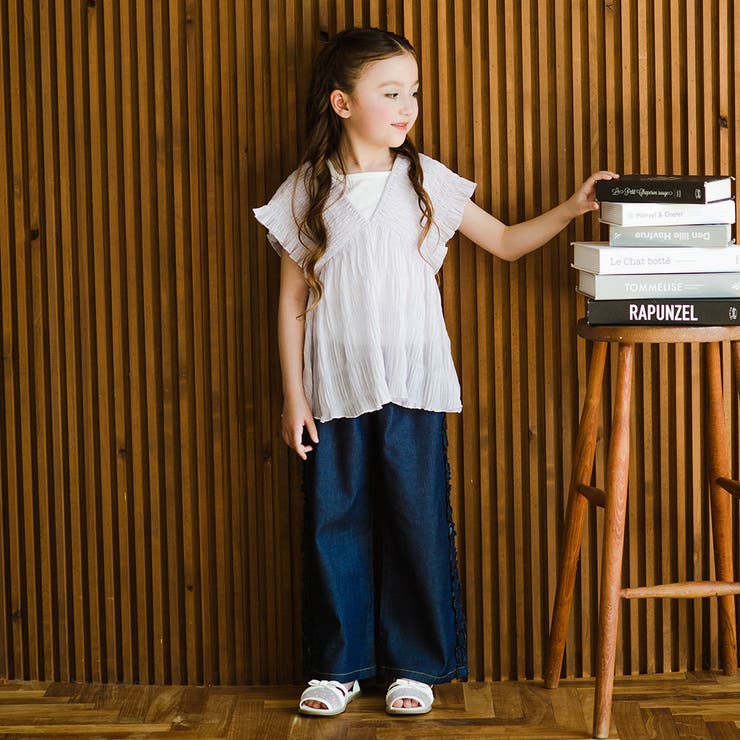 インナー付きシャーリングチュニック | ブランシェス | 詳細画像10 