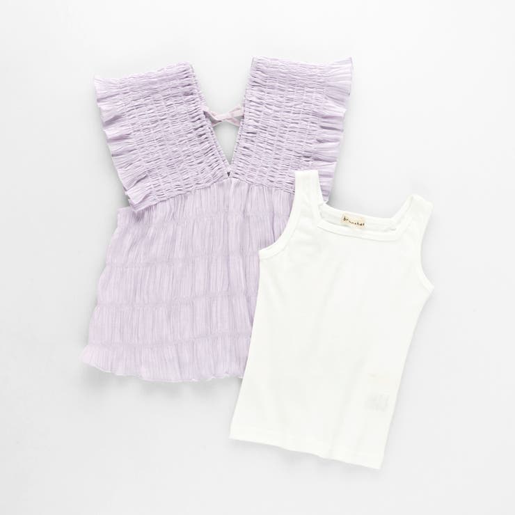 インナー付きシャーリングチュニック | ブランシェス | 詳細画像17 