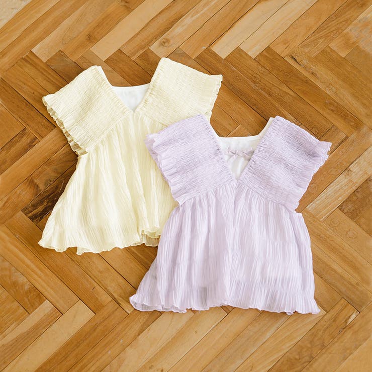 インナー付きシャーリングチュニック | ブランシェス | 詳細画像18 