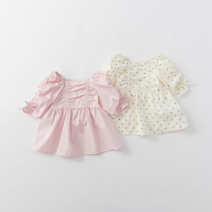 【プチレディ/おそろい】シャーリングリボンチュニック | ブランシェス | 詳細画像18 