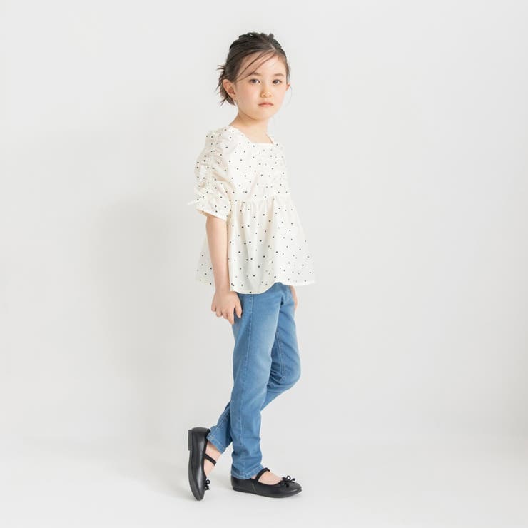 【プチレディ/おそろい】シャーリングリボンチュニック | ブランシェス | 詳細画像5 