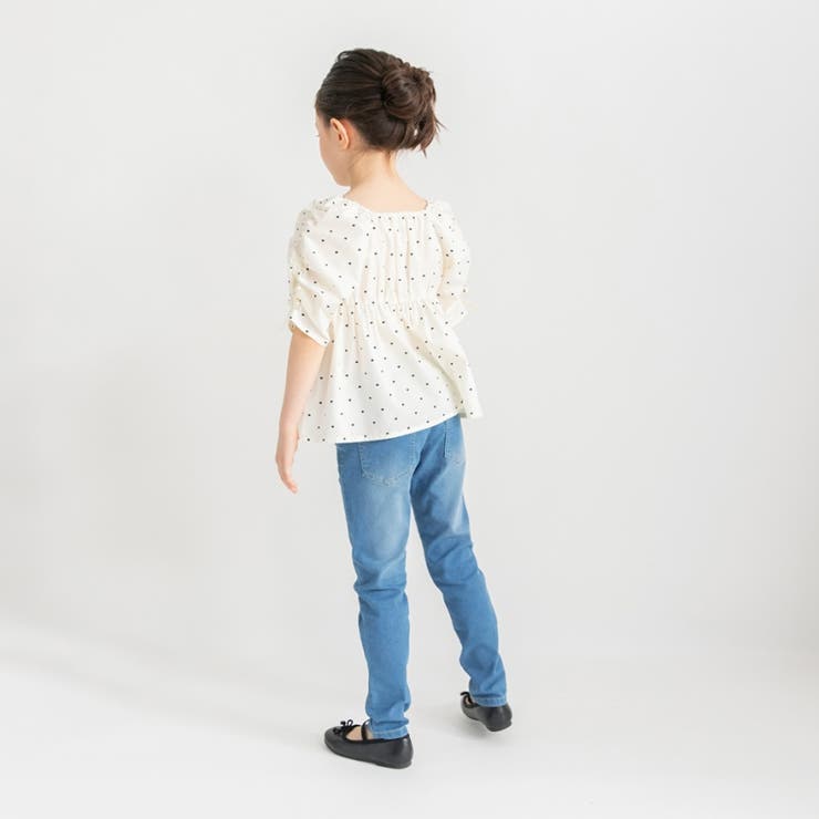 【プチレディ/おそろい】シャーリングリボンチュニック | ブランシェス | 詳細画像8 