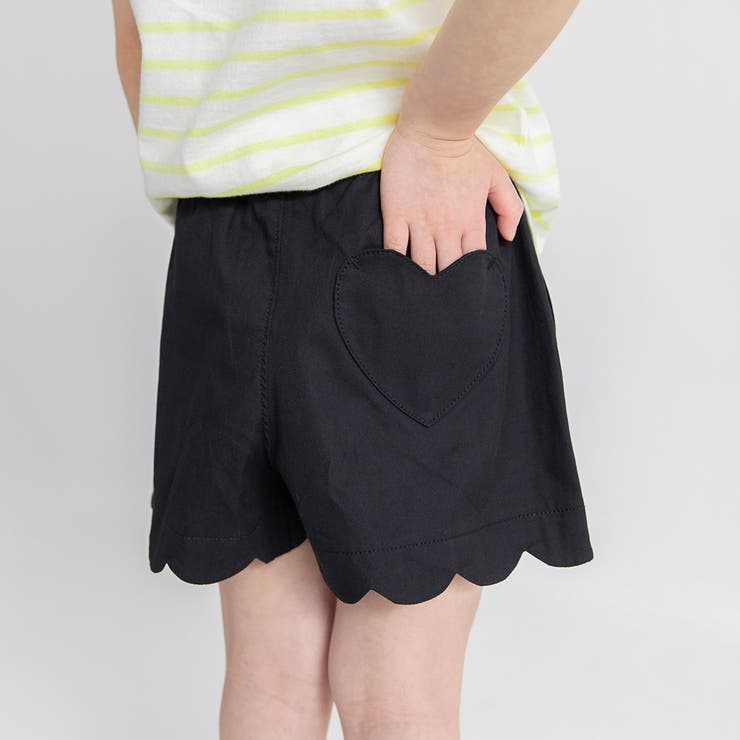 ブラック | 【WEB先行】マシュマロショートパンツ | ブランシェス