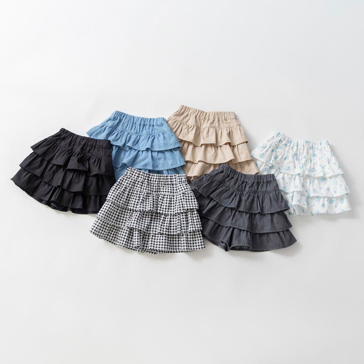 フリルスカート風ショートパンツ | ブランシェス | 詳細画像19 