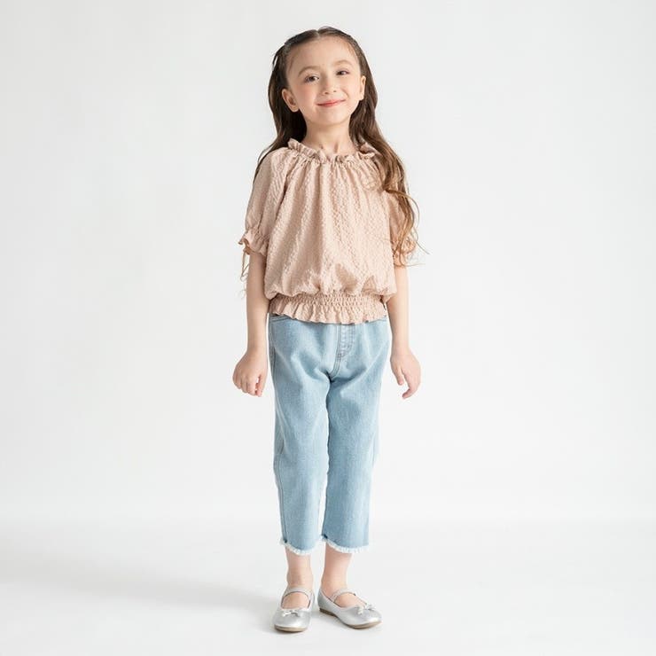 裾フリンジクロップドパンツ | ブランシェス | 詳細画像14 