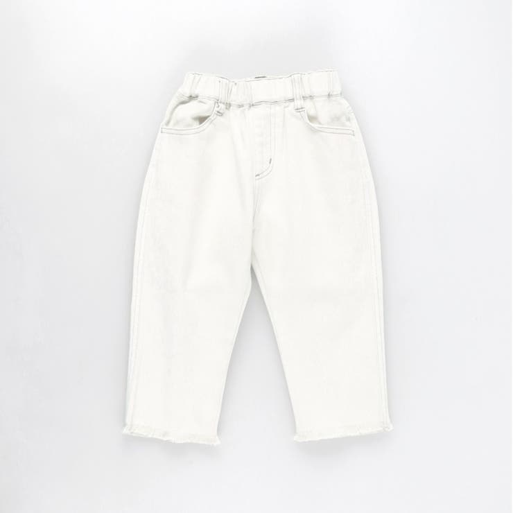 裾フリンジクロップドパンツ | ブランシェス | 詳細画像2 