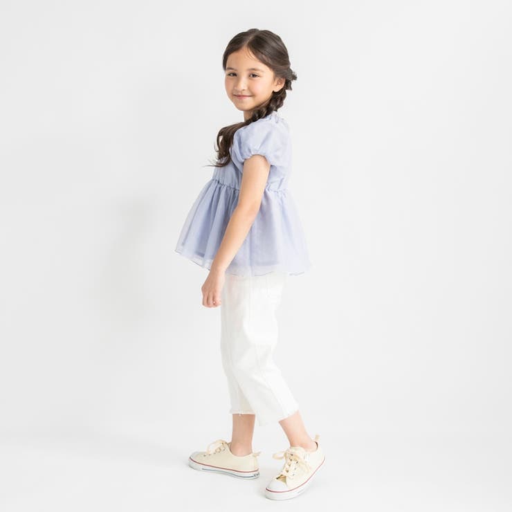 裾フリンジクロップドパンツ | ブランシェス | 詳細画像5 