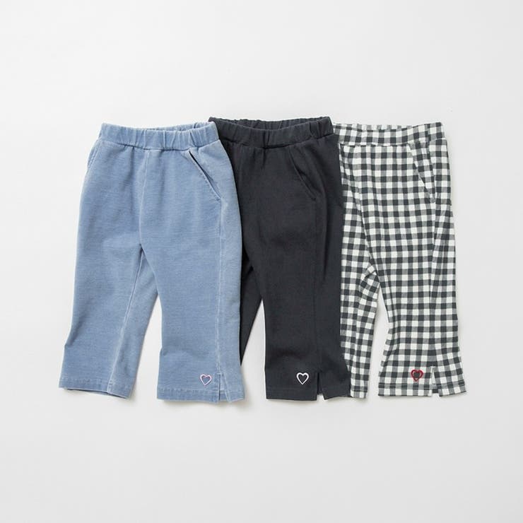 カットツイルクロップドパンツ | ブランシェス | 詳細画像12 