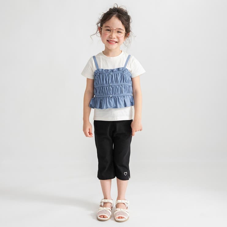 カットツイルクロップドパンツ | ブランシェス | 詳細画像15 