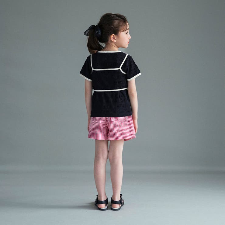 【WEB限定】2WAYギンガムチェックパンツ | ブランシェス | 詳細画像12 