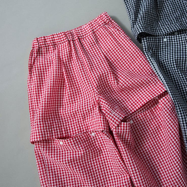 【WEB限定】2WAYギンガムチェックパンツ | ブランシェス | 詳細画像13 