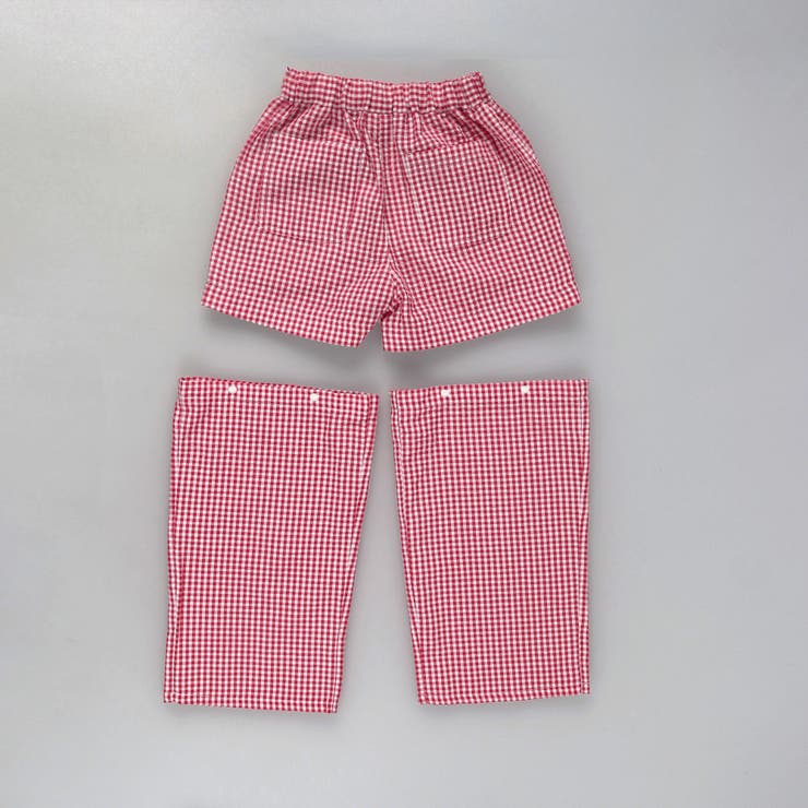 【WEB限定】2WAYギンガムチェックパンツ | ブランシェス | 詳細画像15 