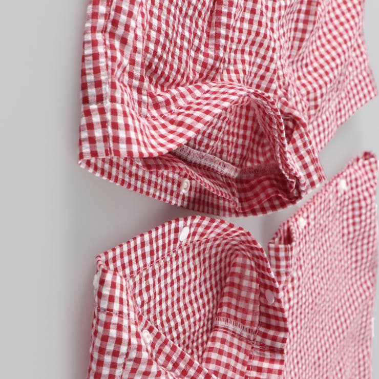 【WEB限定】2WAYギンガムチェックパンツ | ブランシェス | 詳細画像18 