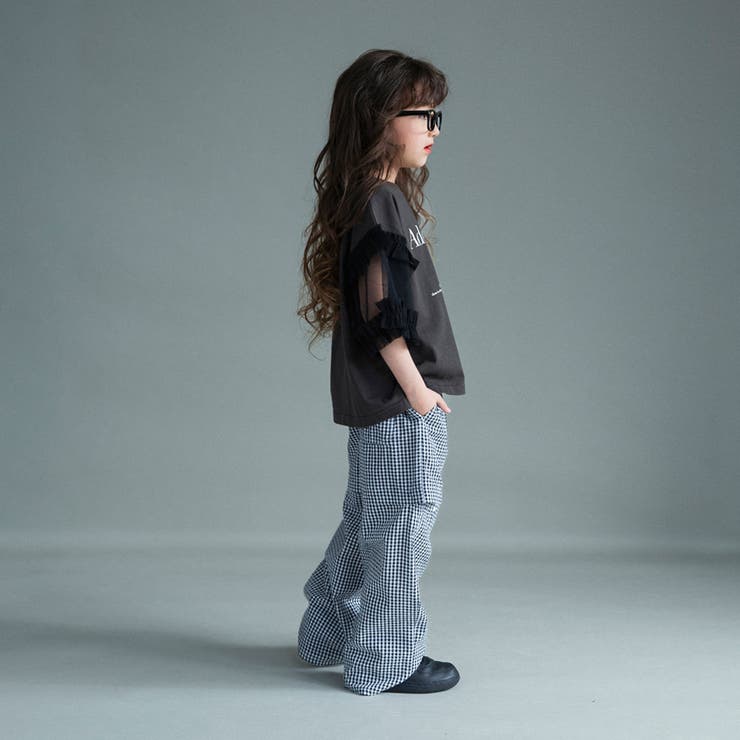 【WEB限定】2WAYギンガムチェックパンツ | ブランシェス | 詳細画像25 