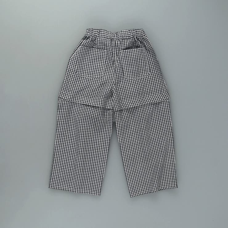 【WEB限定】2WAYギンガムチェックパンツ | ブランシェス | 詳細画像32 