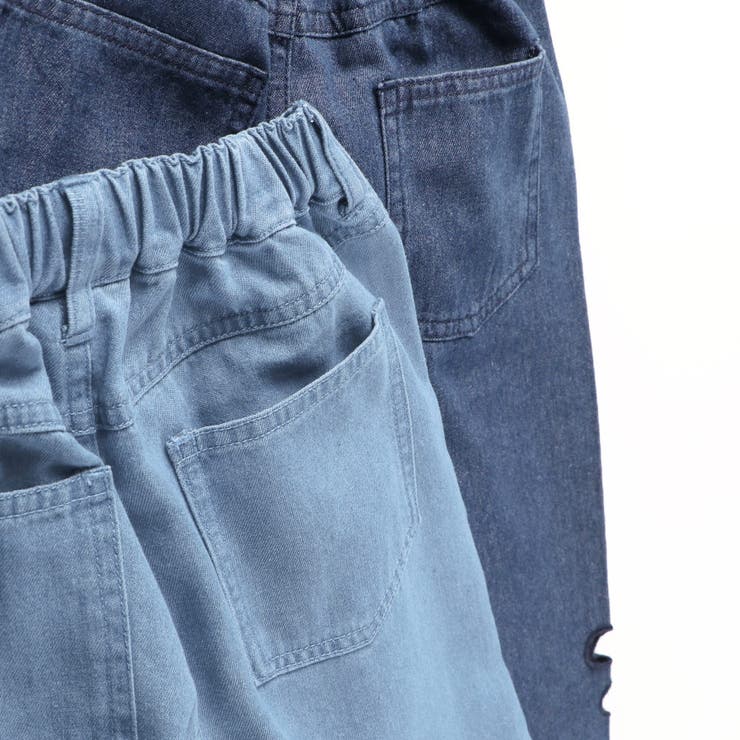 【WEB限定】お花カットモチーフデニムパンツ | ブランシェス | 詳細画像12 