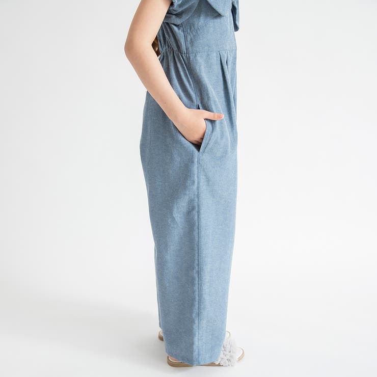 【プチレディ】シャンブレーサロペット | ブランシェス | 詳細画像6 