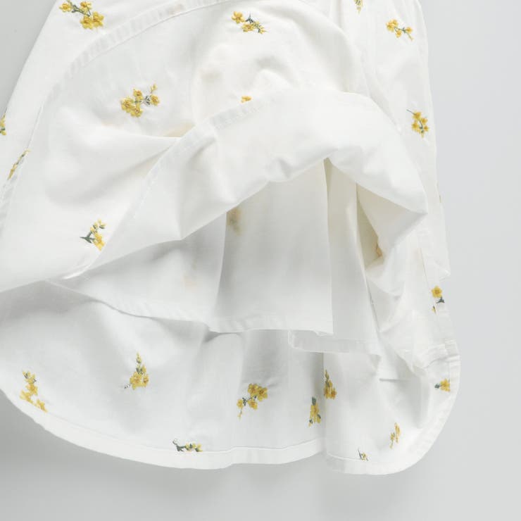 【おそろい】花刺しゅうワンピース キッズ 女の子 | ブランシェス | 詳細画像13 