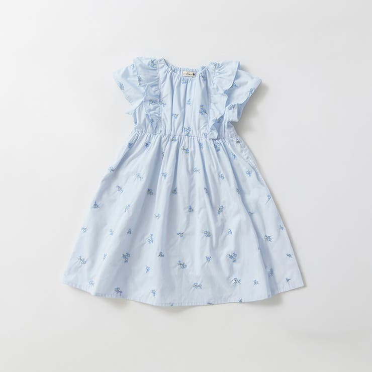 【おそろい】花刺しゅうワンピース キッズ 女の子 | ブランシェス | 詳細画像18 