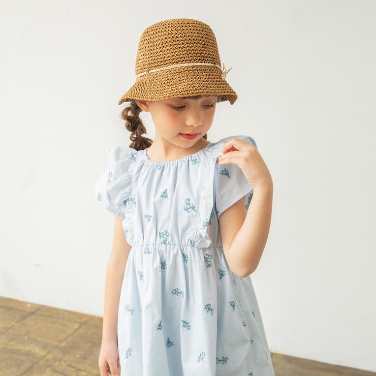 【おそろい】花刺しゅうワンピース キッズ 女の子 | ブランシェス | 詳細画像24 