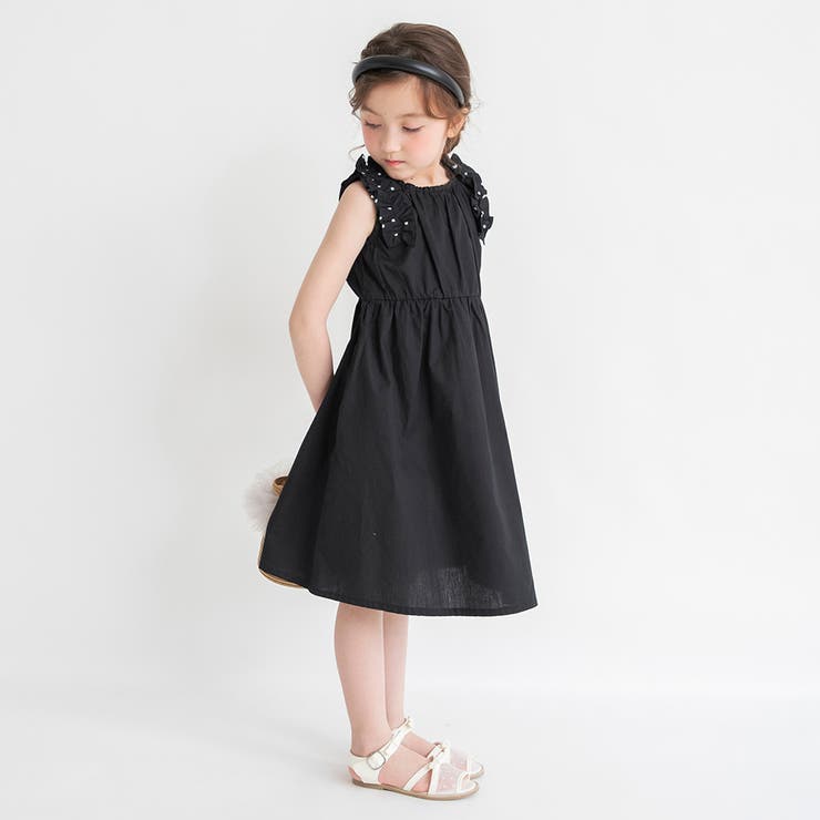 【ときめきワンピース】肩フリルワンピース | ブランシェス | 詳細画像22 