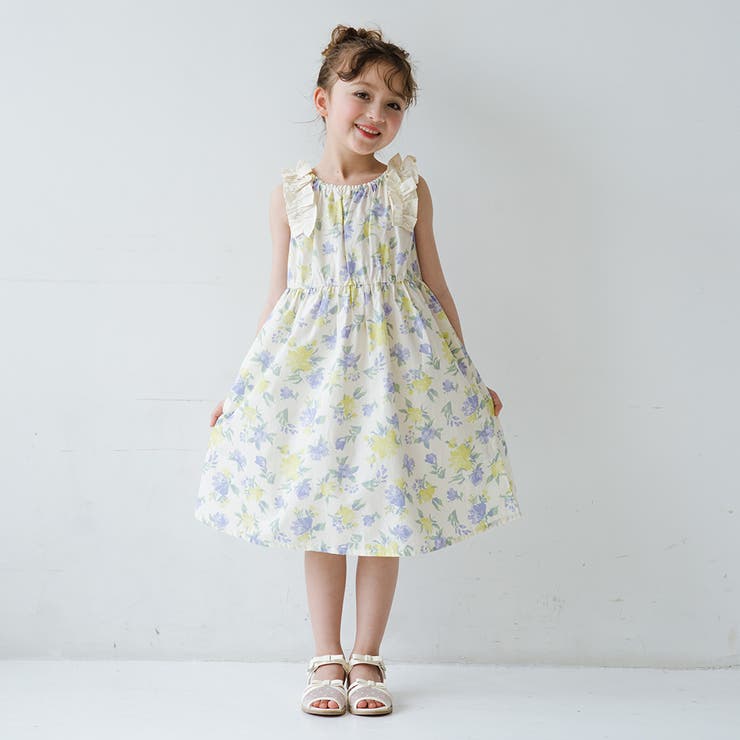 【ときめきワンピース】肩フリルワンピース | ブランシェス | 詳細画像3 