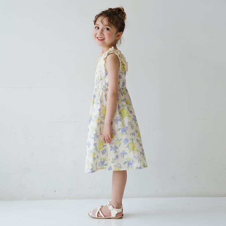 【ときめきワンピース】肩フリルワンピース | ブランシェス | 詳細画像4 