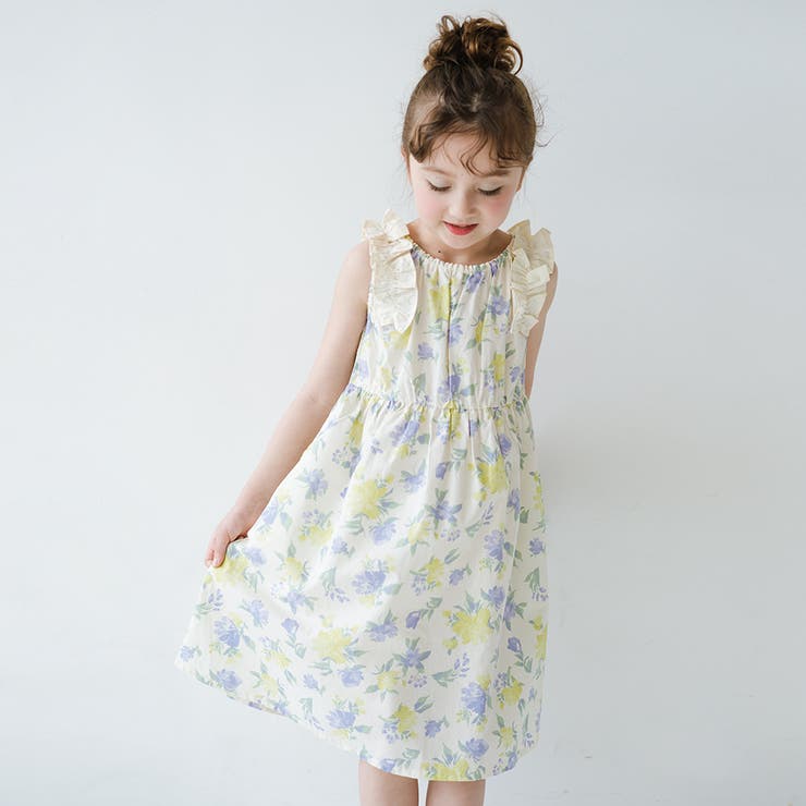 【ときめきワンピース】肩フリルワンピース | ブランシェス | 詳細画像6 