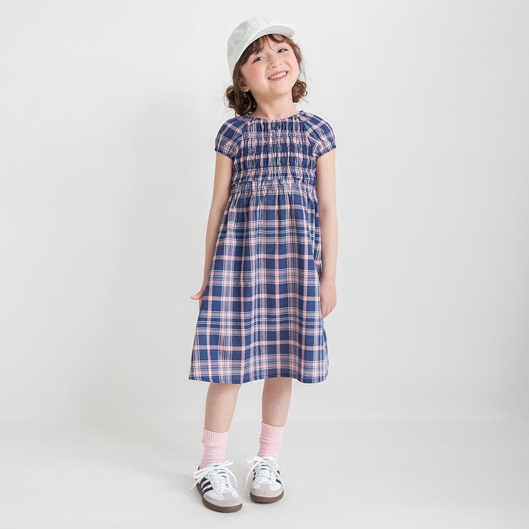 【ときめきワンピース】シャーリング半袖ワンピース | ブランシェス | 詳細画像14 