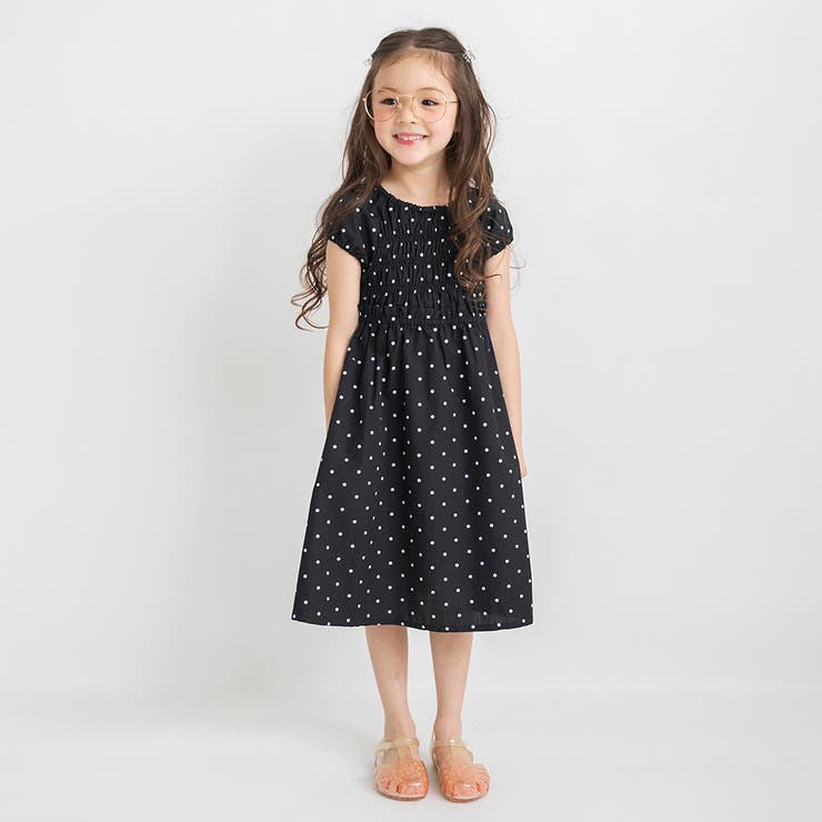 【ときめきワンピース】シャーリング半袖ワンピース | ブランシェス | 詳細画像21 