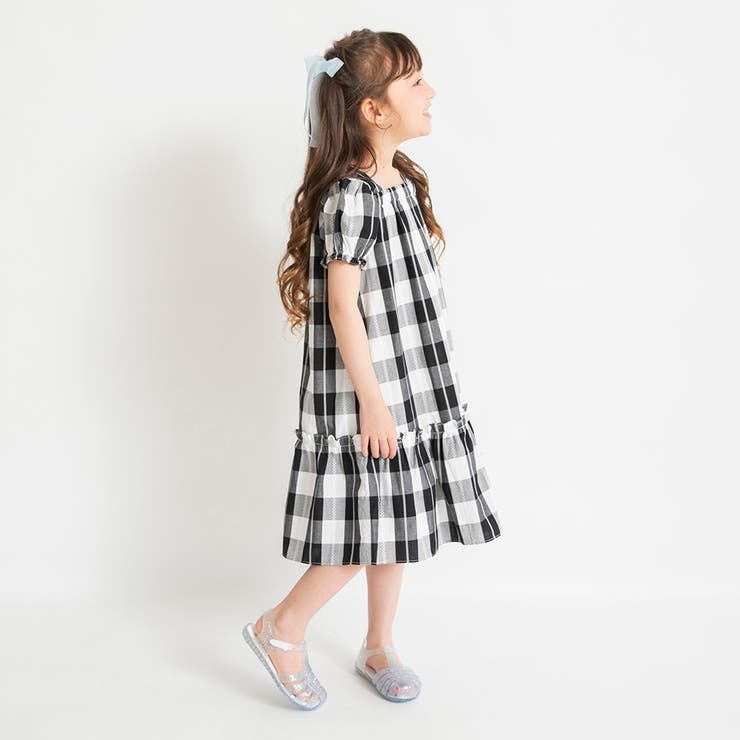 【おそろい】ブロックチェックワンピース | ブランシェス | 詳細画像14 
