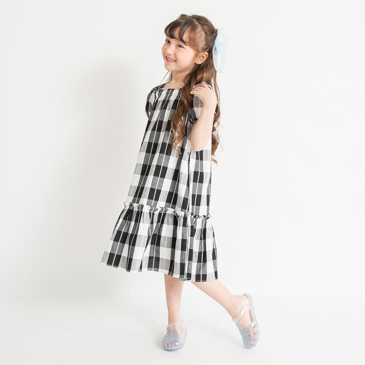 【おそろい】ブロックチェックワンピース | ブランシェス | 詳細画像16 
