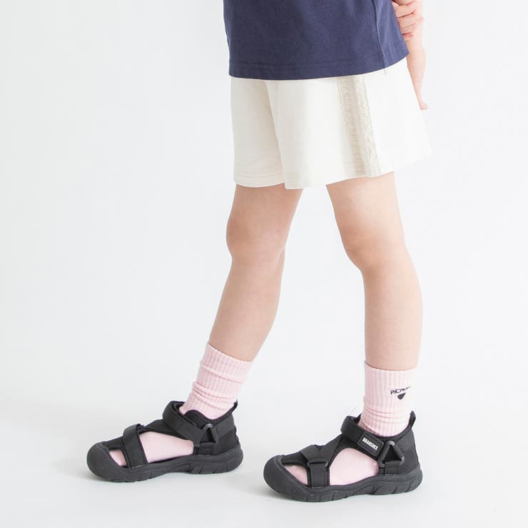アイボリー | サイドレースショートパンツ | ブランシェス