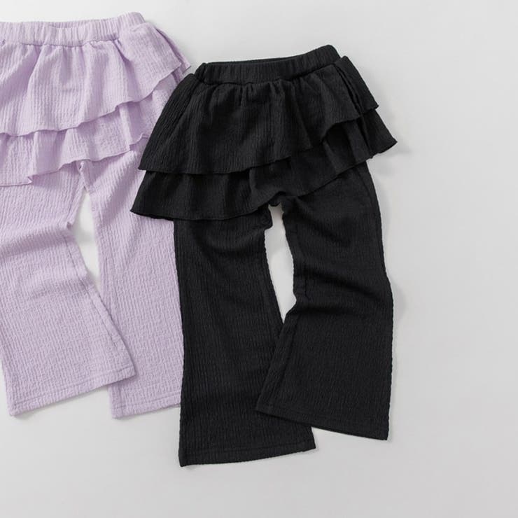 フリル付きカットフレアパンツ | ブランシェス | 詳細画像9 