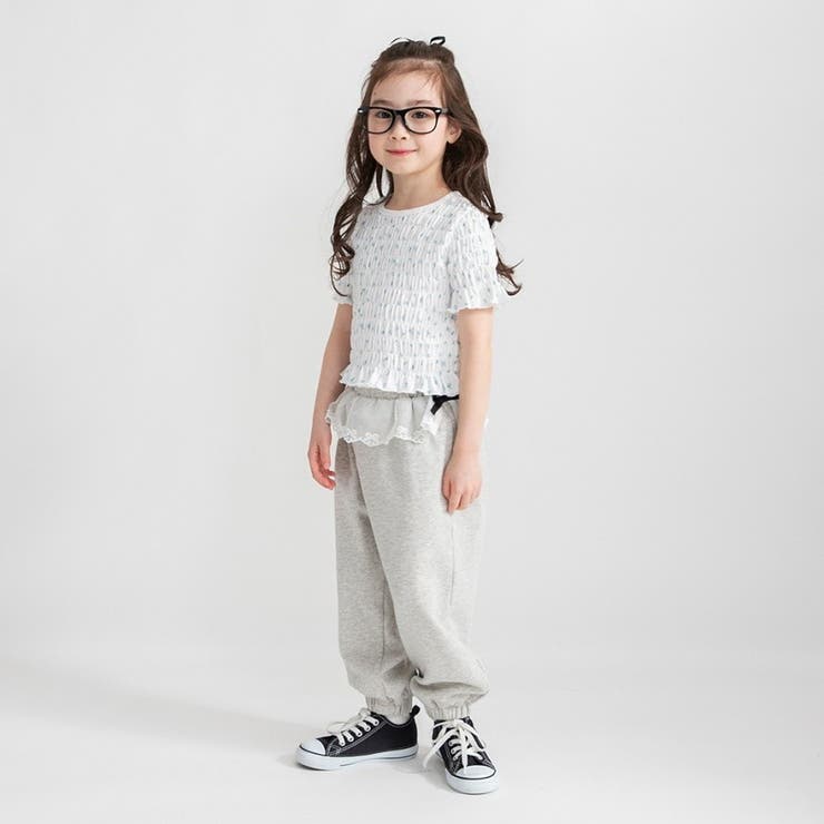 ウエストレースカットパンツ | ブランシェス | 詳細画像4 