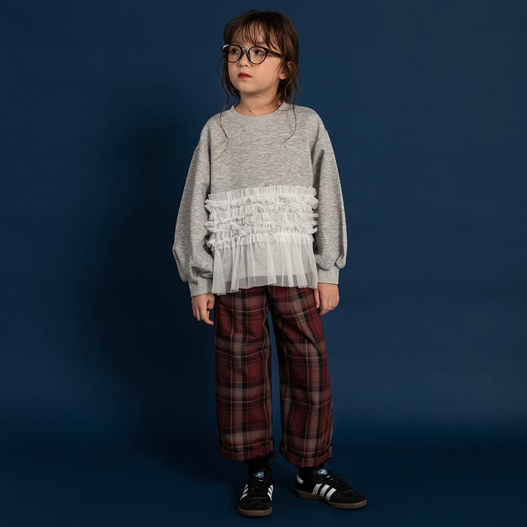 【WEB限定】裾チュールトレーナー 150cm リンクコーデ | ブランシェス | 詳細画像22 