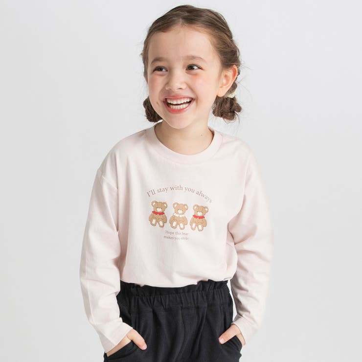 ピンク | 【ブランシェスmini】アソート長袖Tシャツ 130cm 通園 通学 | ブランシェス