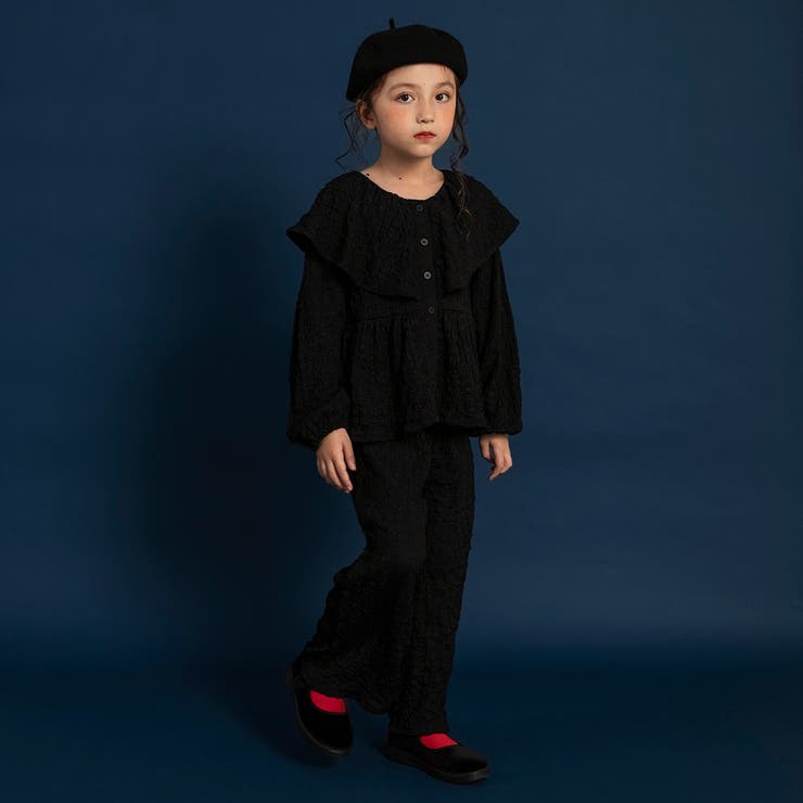 【WEB限定】２WAYぽこぽこジャガードセットアップ 150cm リンクコーデ | ブランシェス | 詳細画像42 