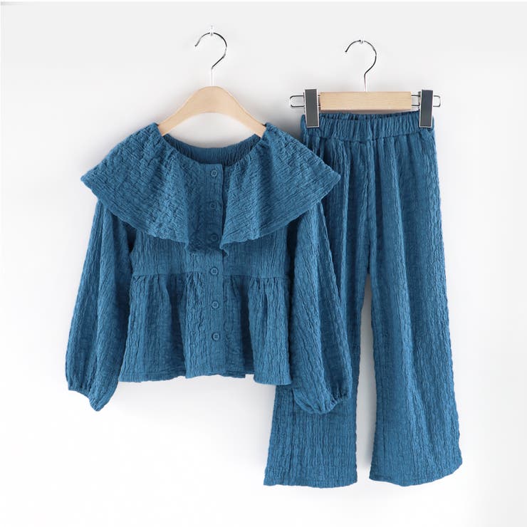 【WEB限定】２WAYぽこぽこジャガードセットアップ 150cm リンクコーデ | ブランシェス | 詳細画像4 