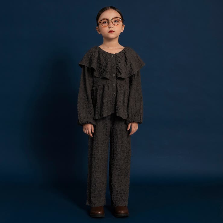 【WEB限定】２WAYぽこぽこジャガードセットアップ 150cm リンクコーデ | ブランシェス | 詳細画像21 