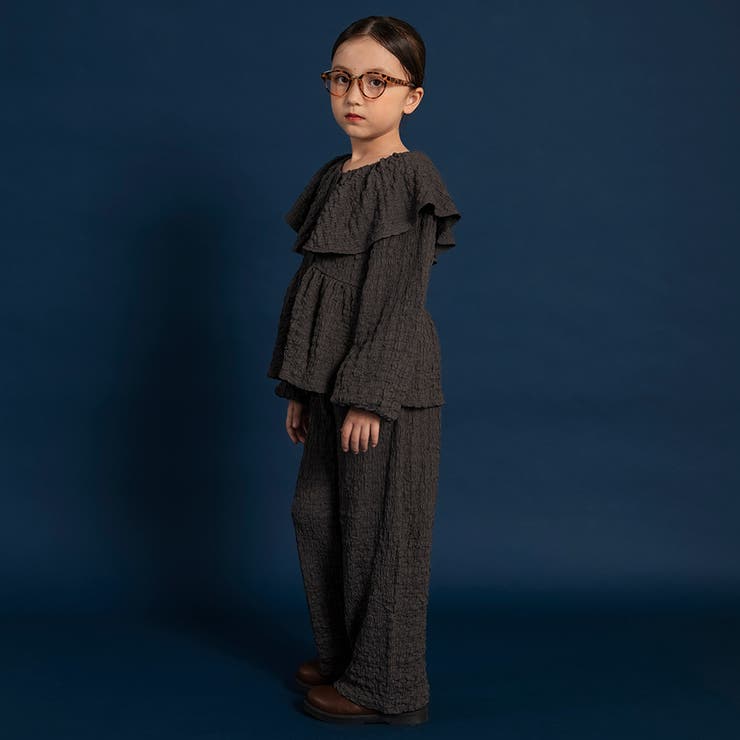 【WEB限定】２WAYぽこぽこジャガードセットアップ 150cm リンクコーデ | ブランシェス | 詳細画像23 