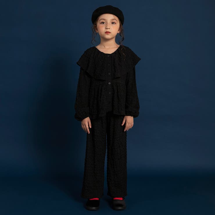 【WEB限定】２WAYぽこぽこジャガードセットアップ 150cm リンクコーデ | ブランシェス | 詳細画像32 