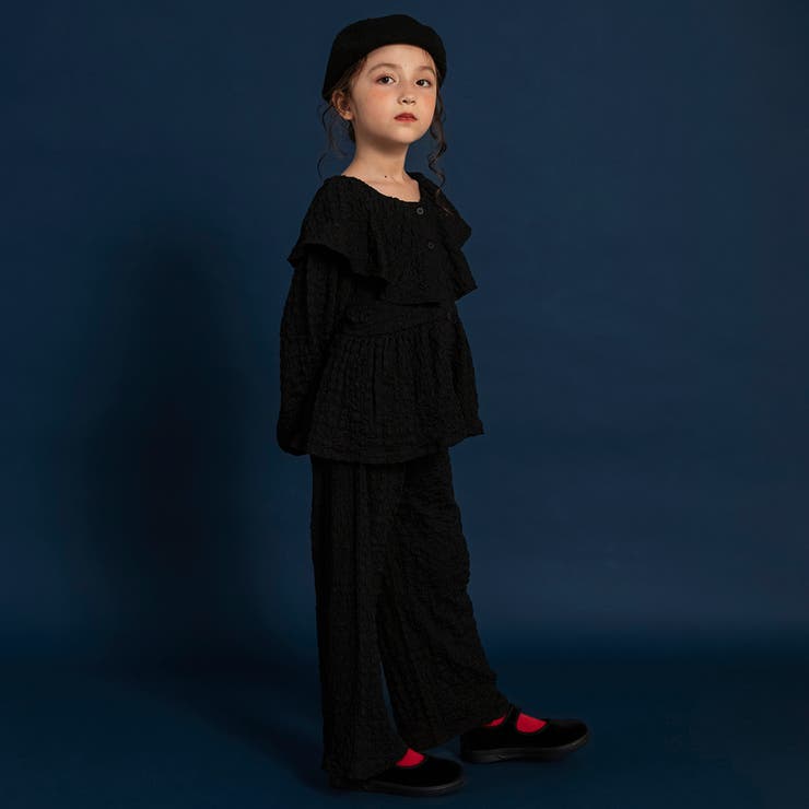 【WEB限定】２WAYぽこぽこジャガードセットアップ 150cm リンクコーデ | ブランシェス | 詳細画像34 